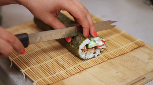 cut sushi